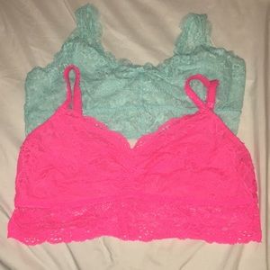 Lace summer bralette bundle Victoria’s Secret PINK